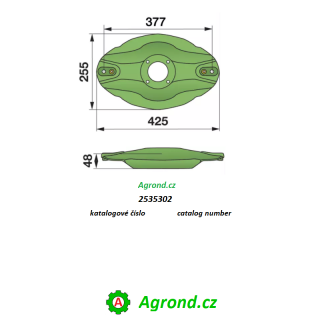 Žací disk 2535302 Krone