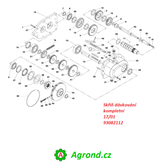 Skříň dávkování 17/01 93082112 RA-80, RA-100