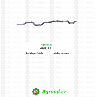 Kliková hřídel zadní 678513.3 Claas