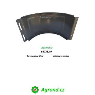 Spodní kryt elevátoru 687332.0 Claas
