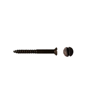 Šroub ∅ 3,5 x 25 mm, 12 ks, bronzový