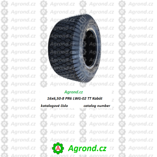16x6,50-8 PR6 LWG-02 TT Kabát