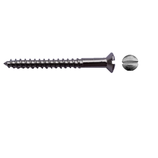 Šroub ∅ 4,0 x 20 mm, 12 ks, stříbrný