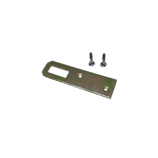 Zrcadlový plíšek 13 x 60 mm, žlutě pozinkovaný