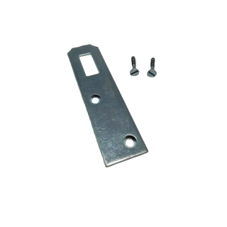 Zrcadlový plíšek 20 x 80 mm, 4 ks, pozinkovaný