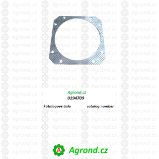 Těsnění tlumiče výfuku 6501/13 0194709 Fortschritt ZT 300, ZT 303