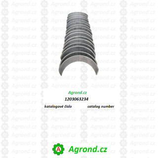 Sada ložisek klikové hřídele R0 0,00 1203063234 Motor 8VD 14,5/12 5 1 SVW