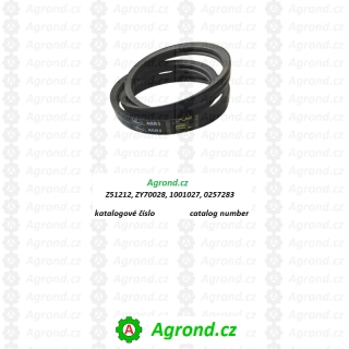 Klínový řemen Z51212 GATES vhodný pro John Deere