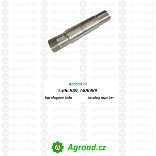 Hřídel 1.306.989, 1306989 pro kukuřičný adaptér Oros