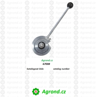 Páka plynu komletní 18/08 67008 Malotraktor MT8-132.2