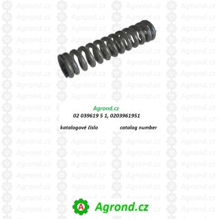 Tlačná pružina napínače A9x45x11,5 0203961951 Fortschritt T-088