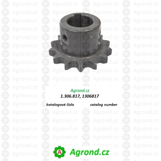 Řetězové kolo 1.306.817, 1306817 pro kukuřičný adaptér OROS